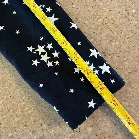 Kate Spade Saturday Dress Size 2 Black Star Print V Neck Mini Long Sleeve - Picture 5 of 10